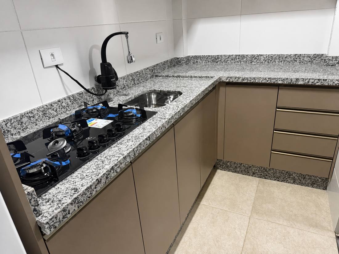 Cocina en piedra a medida